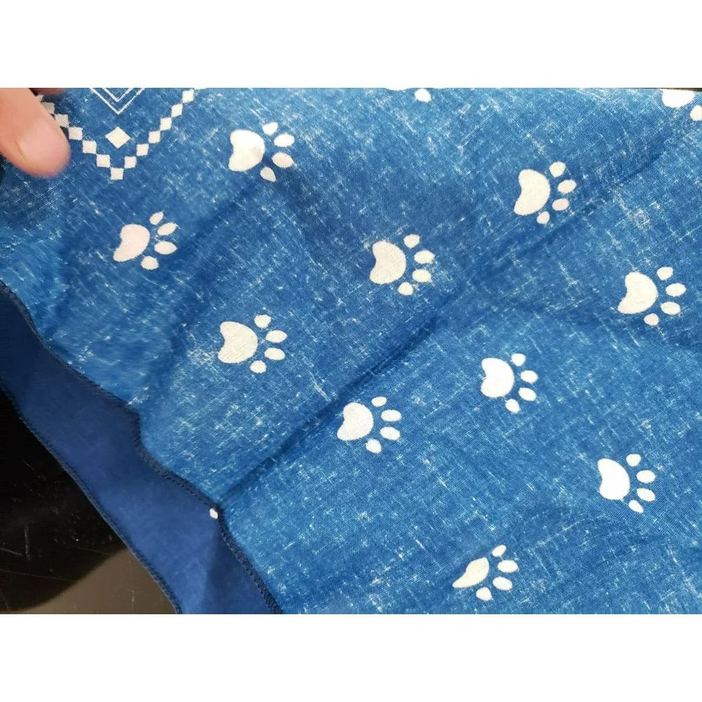 Blue Buffalo Blue White‎ Dog Scarf Bandan Necktie